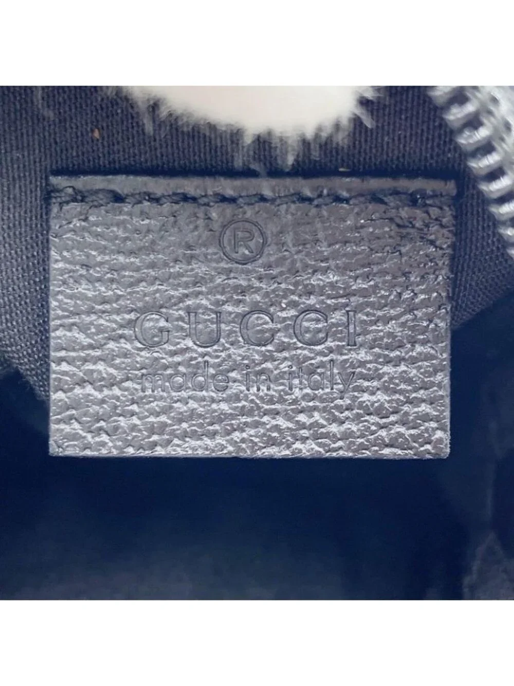 Gucci Galet Case GG Canvas Black Messenger Bag